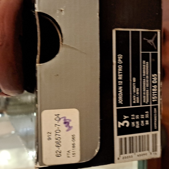 JORDAN 12 RETRO (PS) - Picture 4 of 4